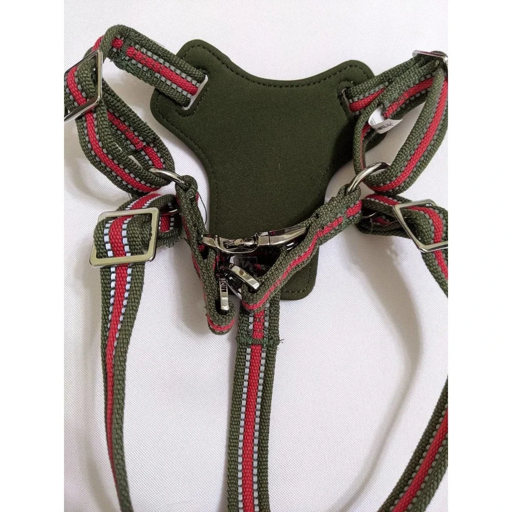 M medium vibrant life dog puppy premium panel step in harness reflective